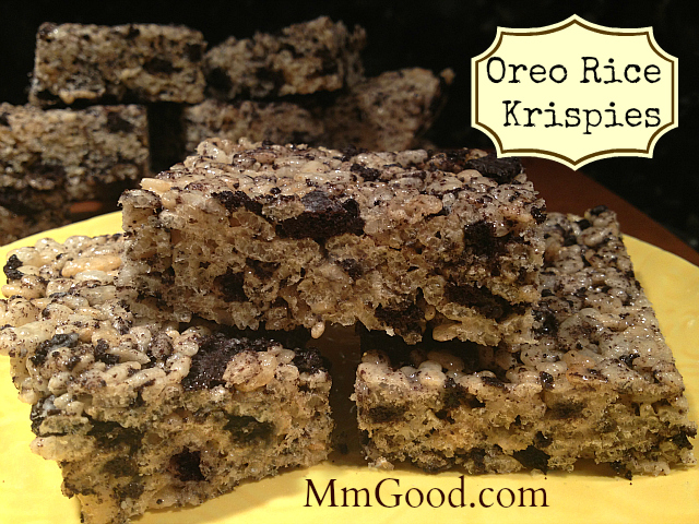 Amazing Oreo Rice Krispies (Crispies) Treat | MmGood